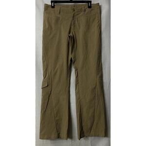 Athleta‎ Womens Beige Casual Outdoor Hiking Pants Slacks Trousers Size 6 EUC